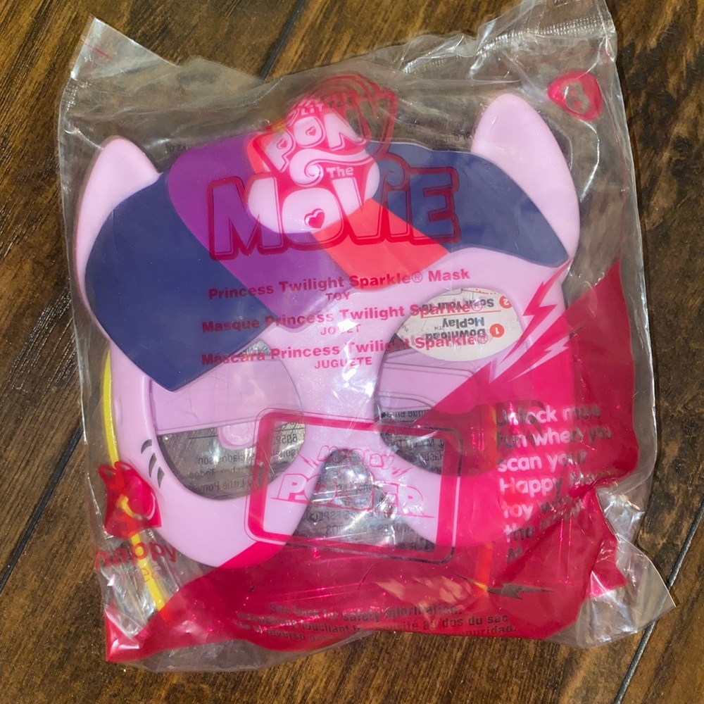 2017 My Little Pony The Movie Princess Twilight Sparkles Mask & Crown Headband